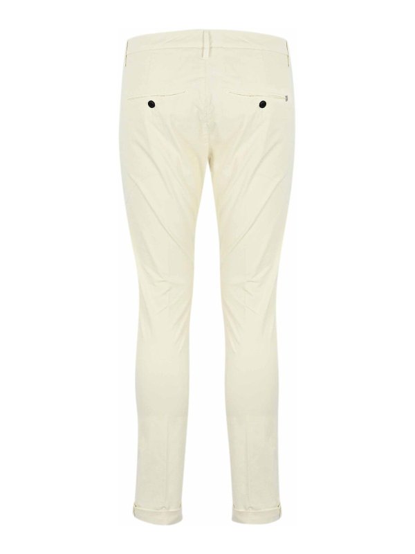DONDUP: Tailored & Formal trousers online - Gaubert Trousers In Stretch Cotton