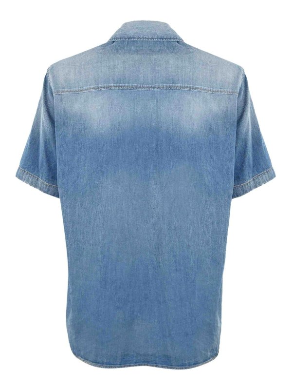 DSQUARED2: shirts online - Denim Shirt