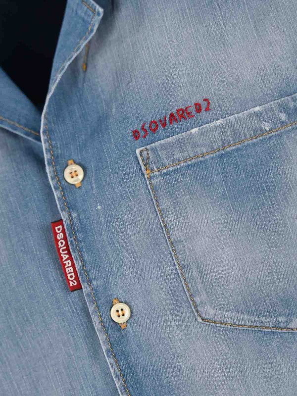 The Best Shops DSQUARED2: shirts - Denim Shirt
