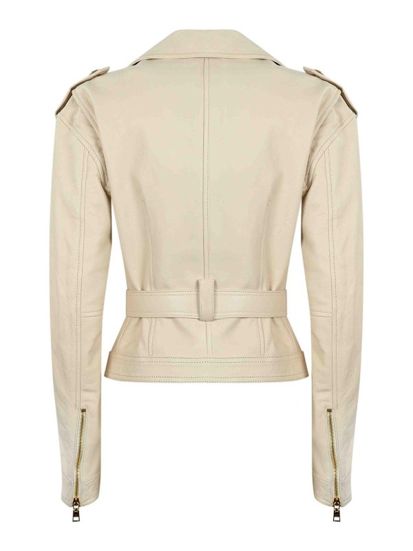 ELISABETTA FRANCHI: カジュアルジャケット online - カジュアルジャケット - クリーム