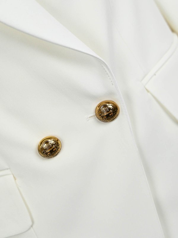 The Best Shops ELISABETTA FRANCHI: カジュアルジャケット - カジュアルジャケット - 白