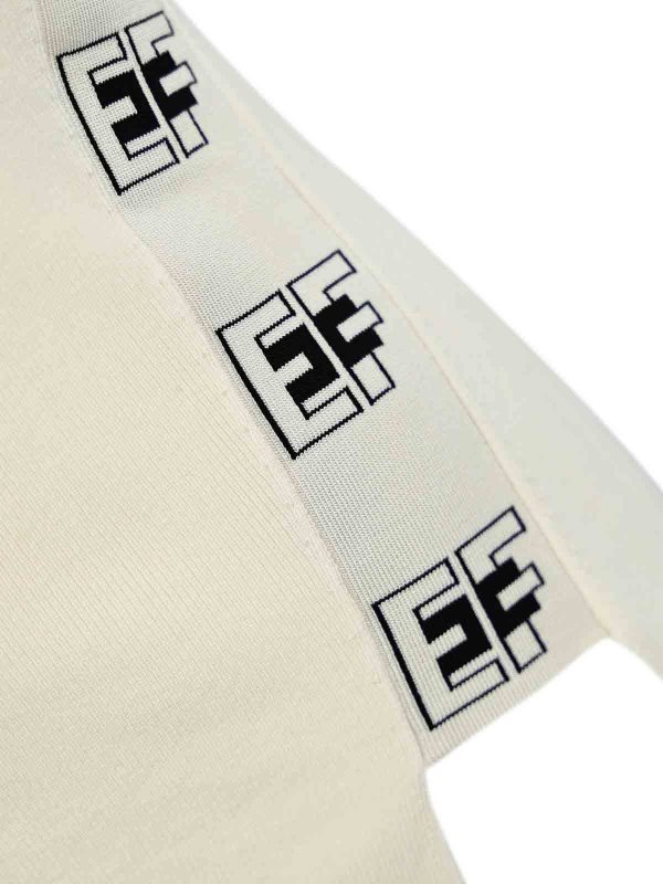 The Best Shops ELISABETTA FRANCHI: トップス＆タンクトップ - トップ/タンクトップ - クリーム