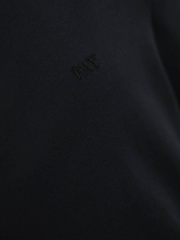 The Best Shops FAY: T-shirts - T-Shirt - Blau