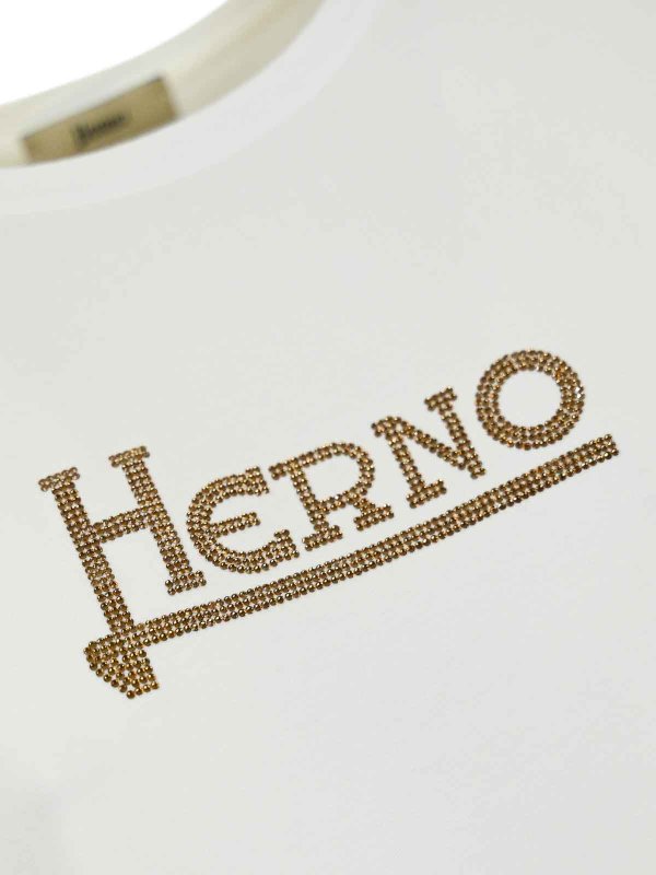 The Best Shops HERNO: Camisetas - Camiseta - Blanco