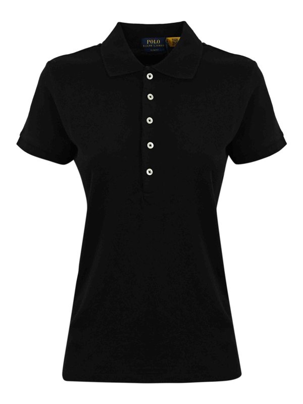 POLO RALPH LAUREN: ポロシャツ - ポロシャツ - 黒