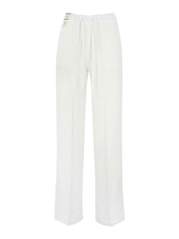 RE-HASH: Casual Hosen - Shorts - Weiß