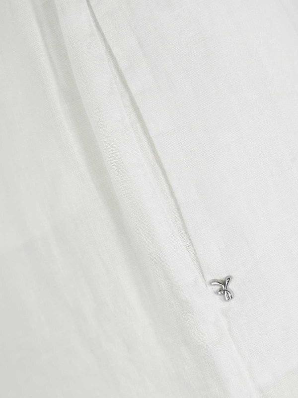 The Best Shops RE-HASH: Casual Hosen - Shorts - Weiß