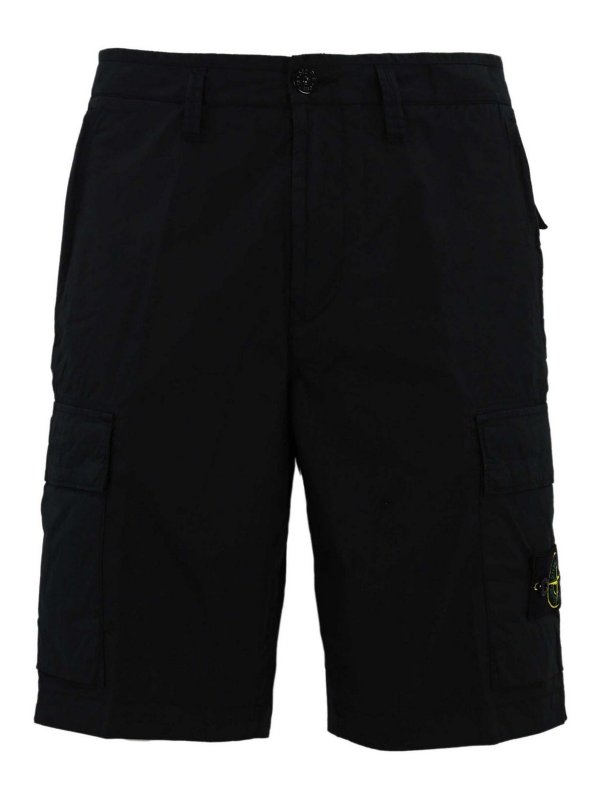 STONE ISLAND: Trousers Shorts - Cargo Shorts