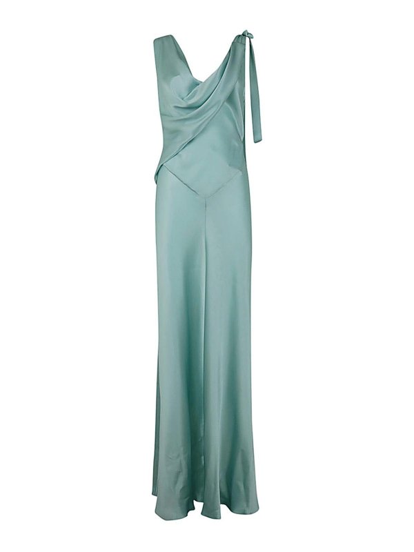 ALBERTA FERRETTI: Robes de soirée - Robe De Soirée - Bleu