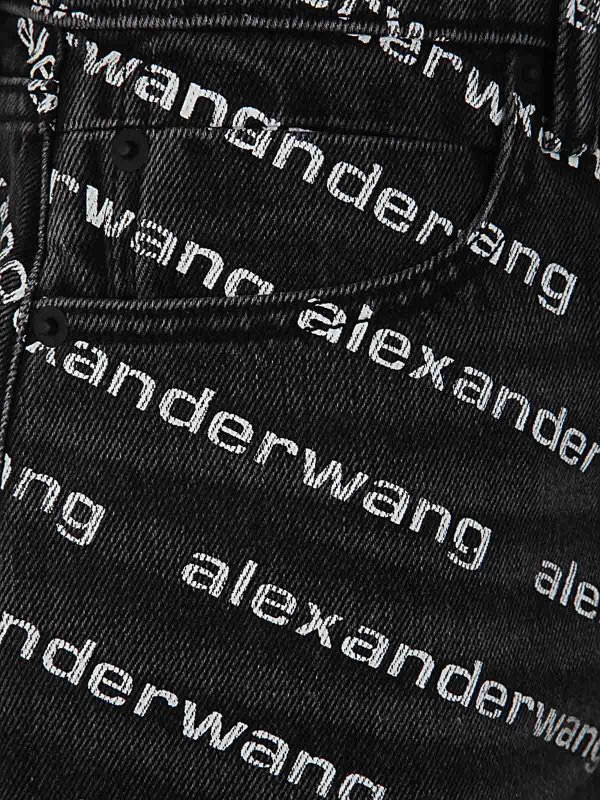 The Best Shops ALEXANDER WANG: Trousers Shorts - Bite Shorts With Logo