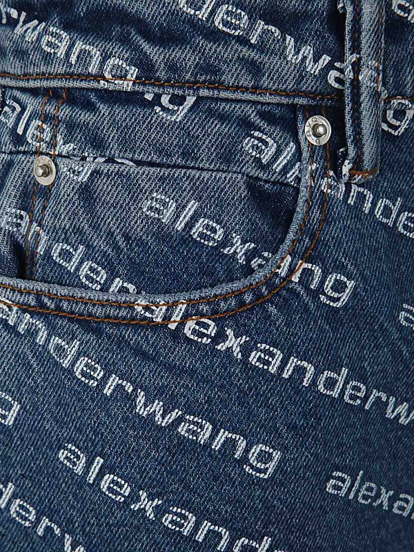 The Best Shops ALEXANDER WANG: トラウザーショーツ - ショートパンツ - ブルー