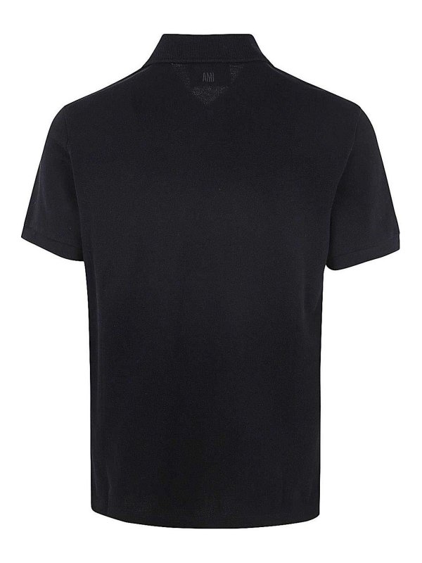 AMI PARIS: ポロシャツ online - ポロシャツ - 黒