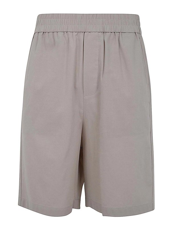 AMI PARIS: pantaloni shorts - Bermuda con vita elasticizzata