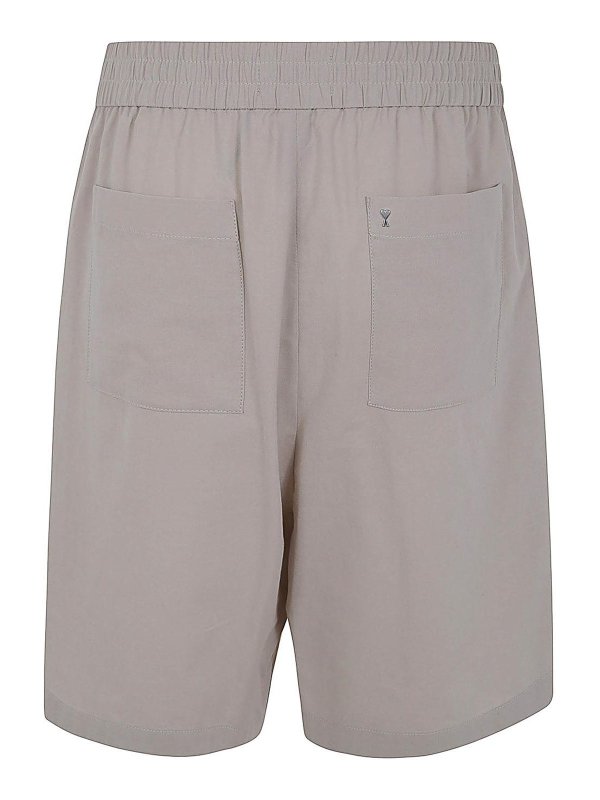 AMI PARIS: pantaloni shorts online - Bermuda con vita elasticizzata