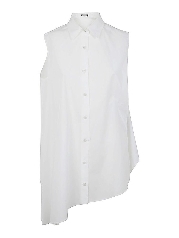 ANN DEMEULEMEESTER: Chemises - Chemise - Blanc