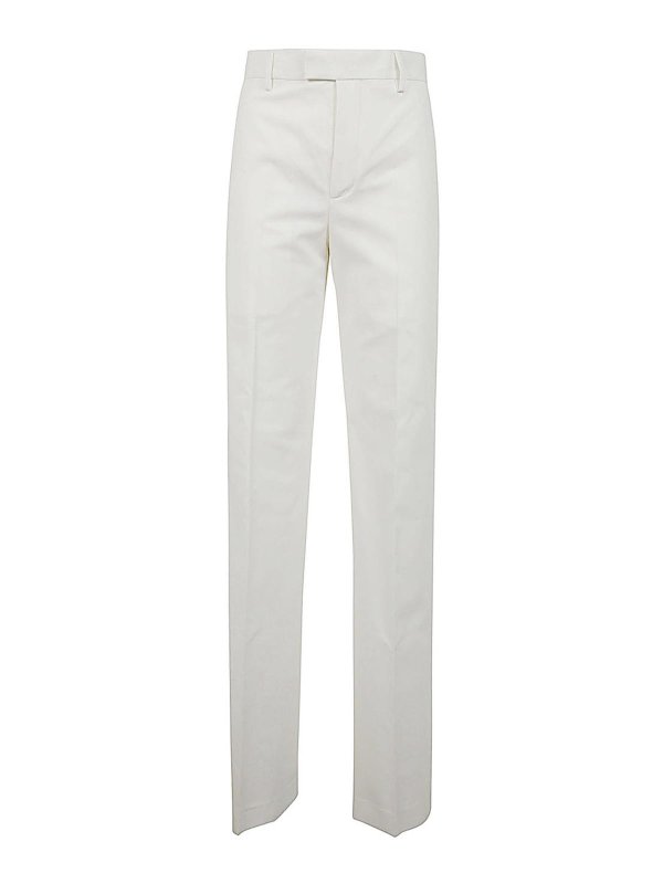 ANN DEMEULEMEESTER: Tailored & Formal trousers - Maaike Flared Leg Trousers