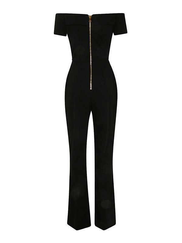 Balmain: ジャンプスーツ online - ジャンプスーツ - 黒