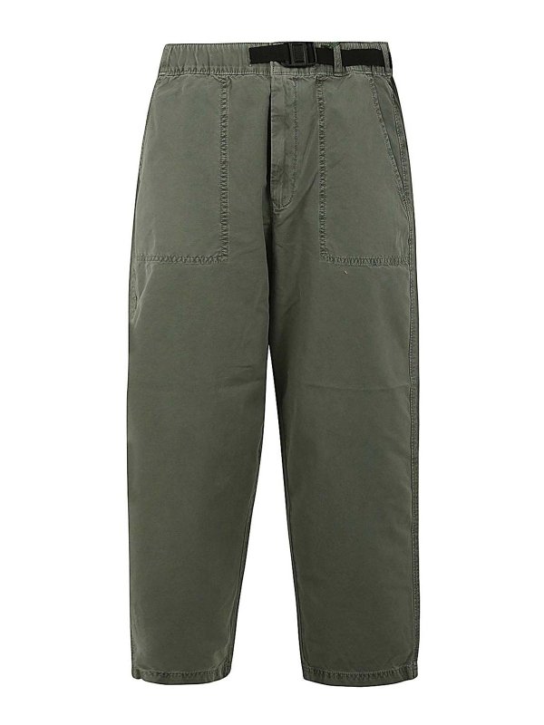 BARBOUR: Pantalons casual - Pantalons Décontractés - Vert