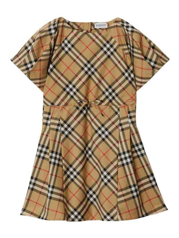 BURBERRY: Vestidos media pierna - Vestido Midi - Marrón