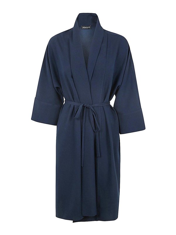 DRHOPE: trench coats - Navy Trench