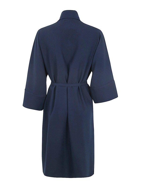 DRHOPE: trench coats online - Navy Trench