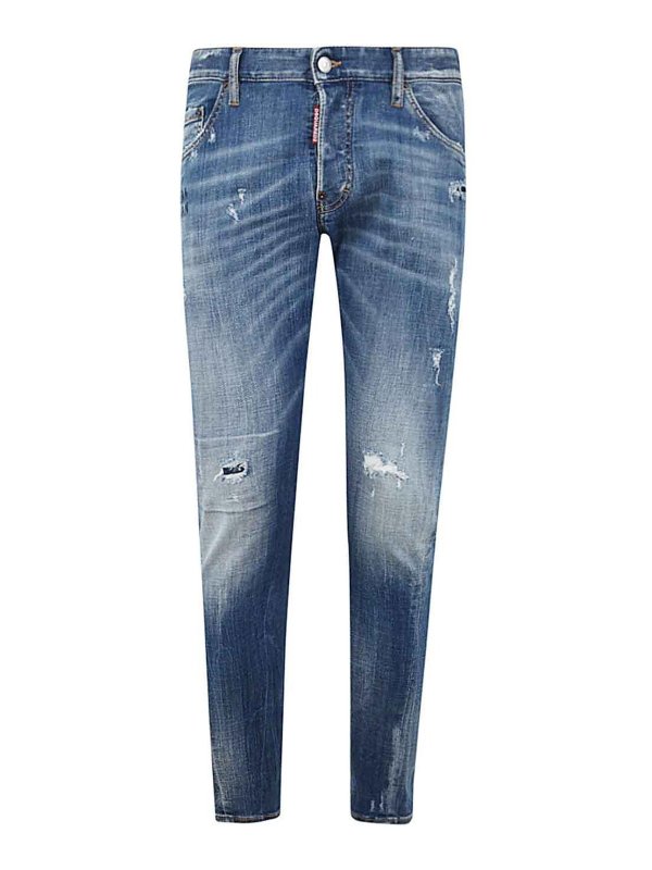 DSQUARED2: jeans dritti, a sigaretta - Jeans Sexy Twist