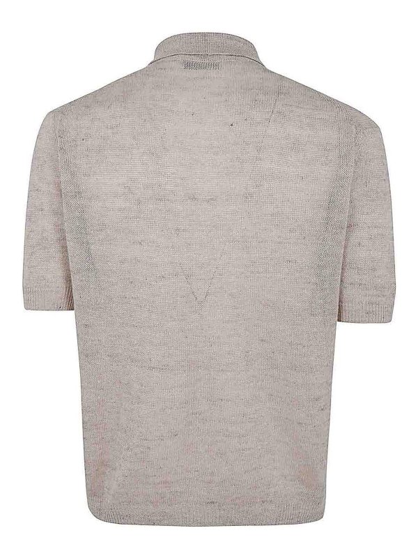 FILIPPO DE LAURENTIIS: shirts online - Short Sleeves Oversized Shirt