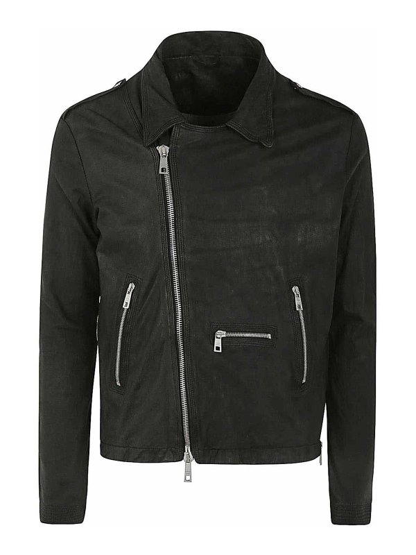 GIORGIO BRATO: casual jackets - Biker Jacket