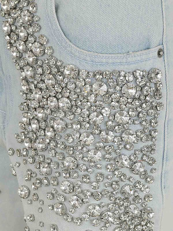 The Best Shops GOLDEN GOOSE: jeans dritti, a sigaretta - Giacca in denim