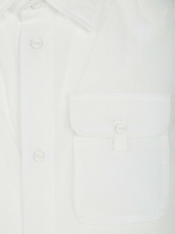 The Best Shops HERNO: Bombers - Bomber - Blanc