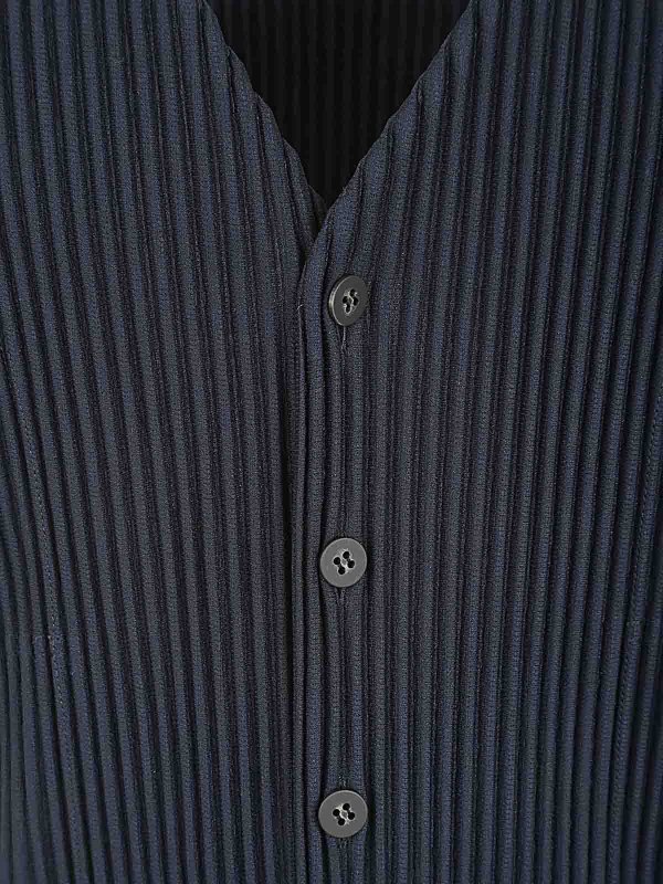 The Best Shops HOMME PLISSÉ ISSEY MIYAKE: waistcoats & gilets - Basics Gilet