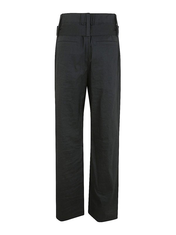 PLEATS PLEASE ISSEY MIYAKE: Casual Hosen online - Casual Hose - Schwarz