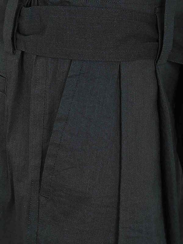 The Best Shops PLEATS PLEASE ISSEY MIYAKE: Casual Hosen - Casual Hose - Schwarz