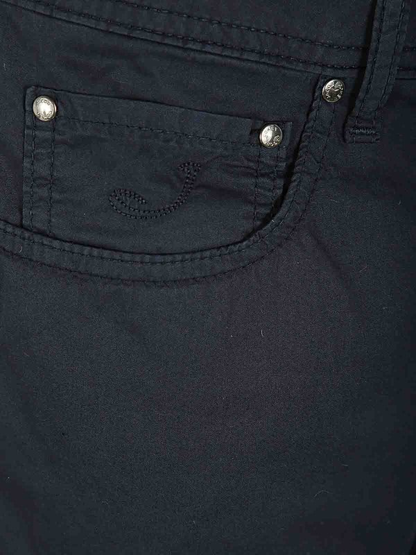 The Best Shops JACOB COHEN: ストレートジーンズ - ストレートジーンズ - ブルー