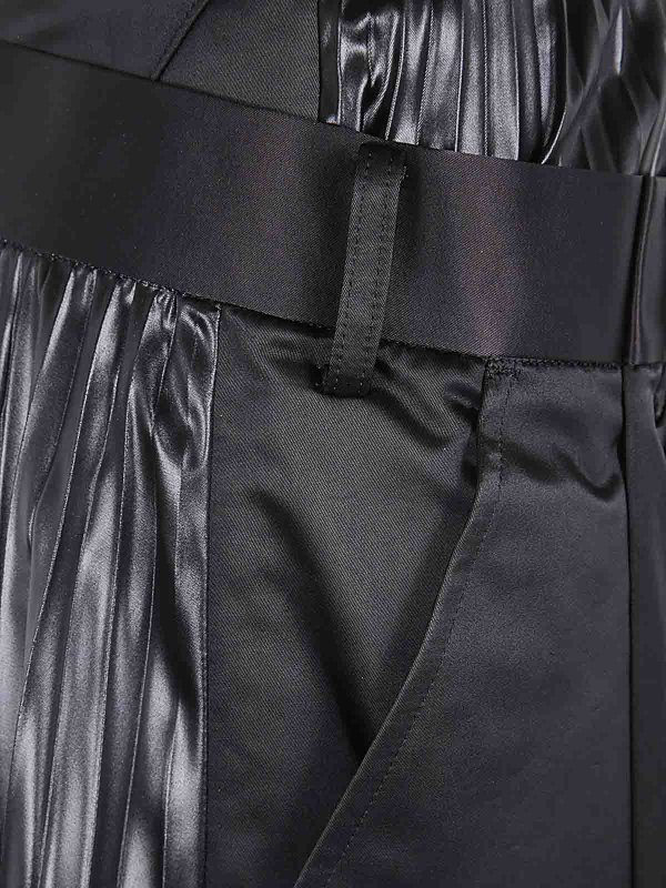 The Best Shops JUNYA WATANABE: casual trousers - Satin Pants