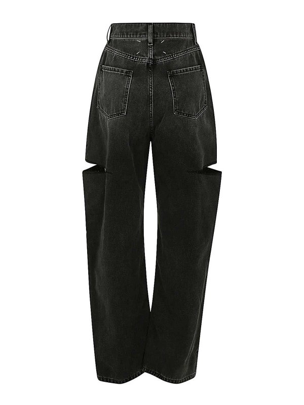 Maison Margiela: jeans dritti, a sigaretta online - Pantaloni 5 Tasche