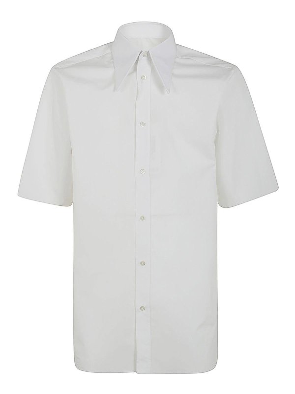 Maison Margiela: Hemden - Hemd - Weiß