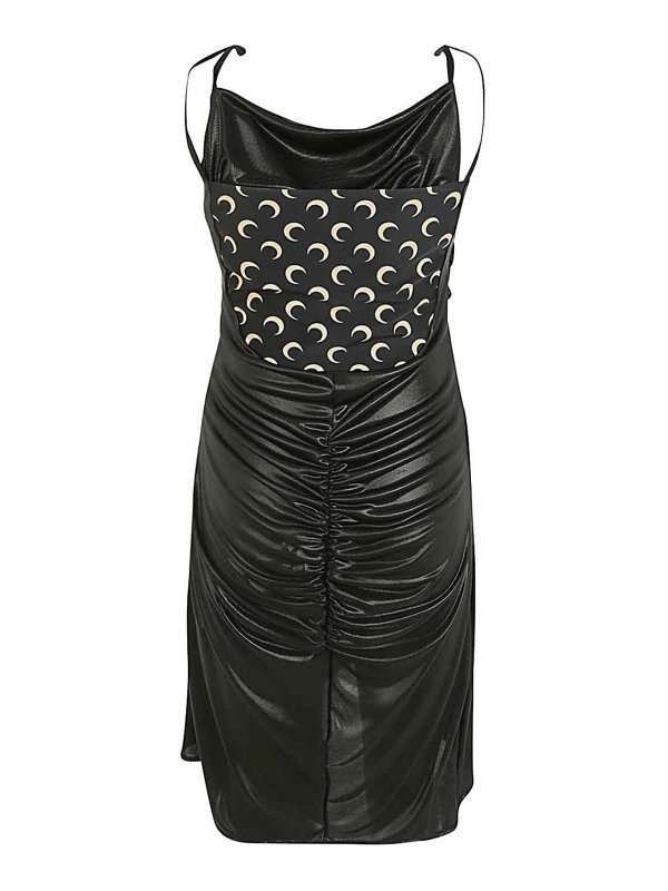 MARINE SERRE: Vestidos media pierna online - Vestido Midi - Negro