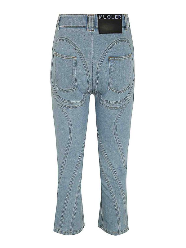 MUGLER: Jeans Rectos online - Vaqueros Rectos - Azul