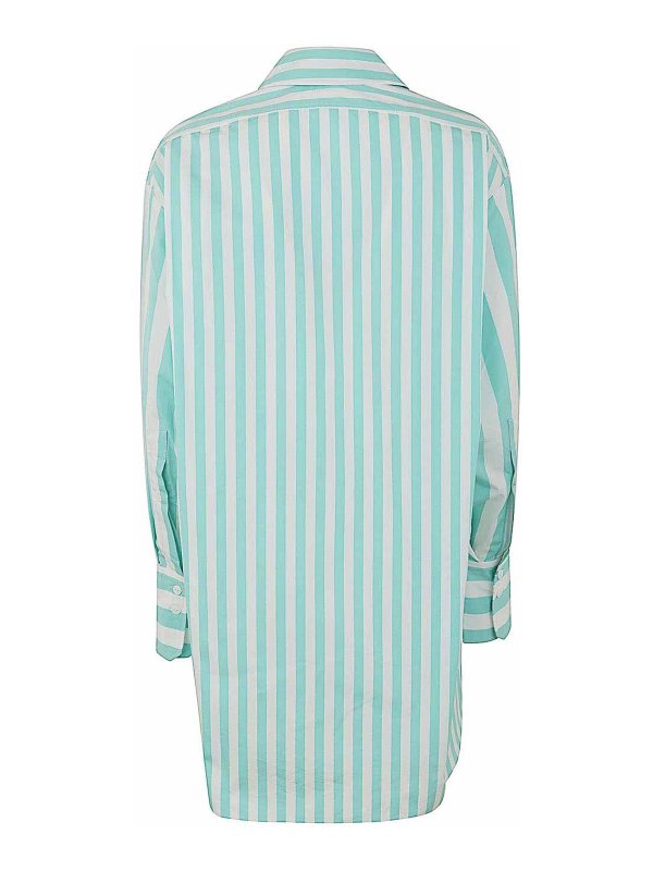 PATOU: short dresses online - Iconic Mini Shirt Dress