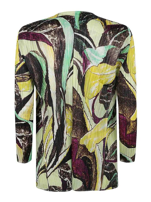 PLEATS PLEASE ISSEY MIYAKE: Cardigans online - Cardigan - Grün