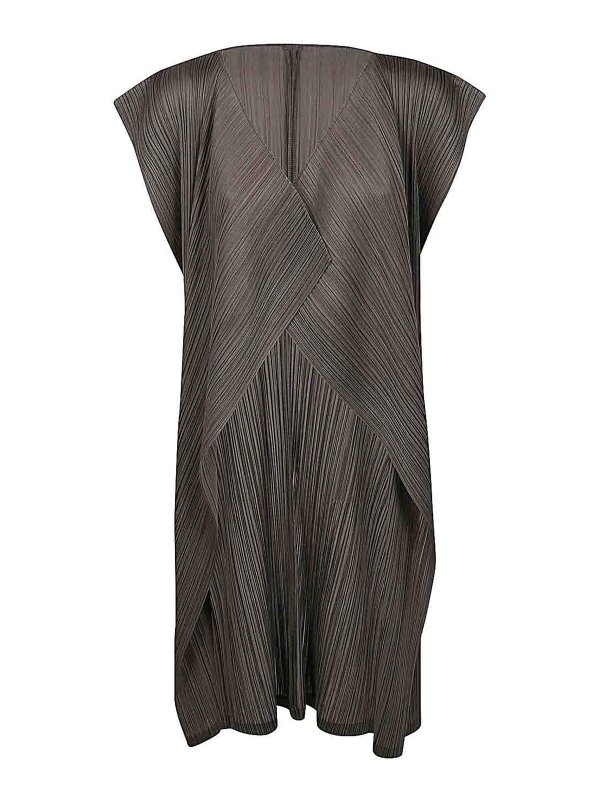 ISSEYMIYAKE ベスト（ベスト Pleats Please Issey Miyake