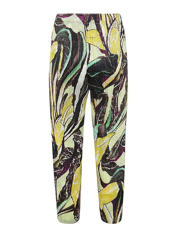 PLEATS PLEASE ISSEY MIYAKE: カジュアルトラウザー online - カジュアルパンツ - 緑
