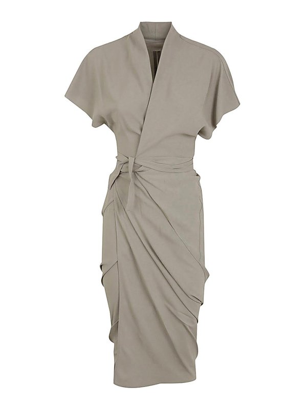 RICK OWENS: abiti al ginocchio - Abito avvolgente