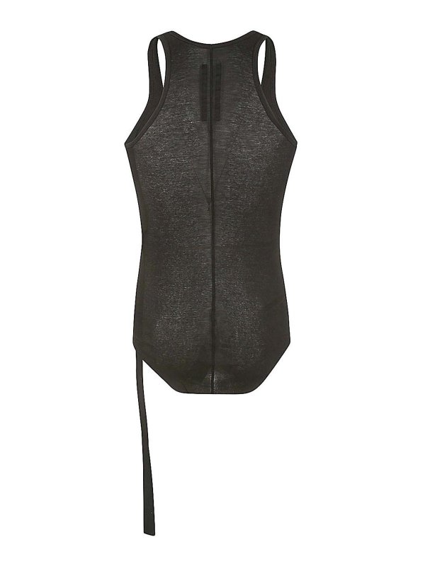 RICK OWENS: Tops y camisetas sin mangas online - Top - Negro