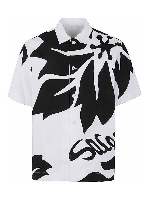 Sacai: Camisas - Camisa - Blanco
