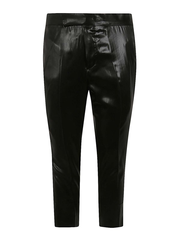 SAPIO: カジュアルトラウザー - カジュアルパンツ - 黒