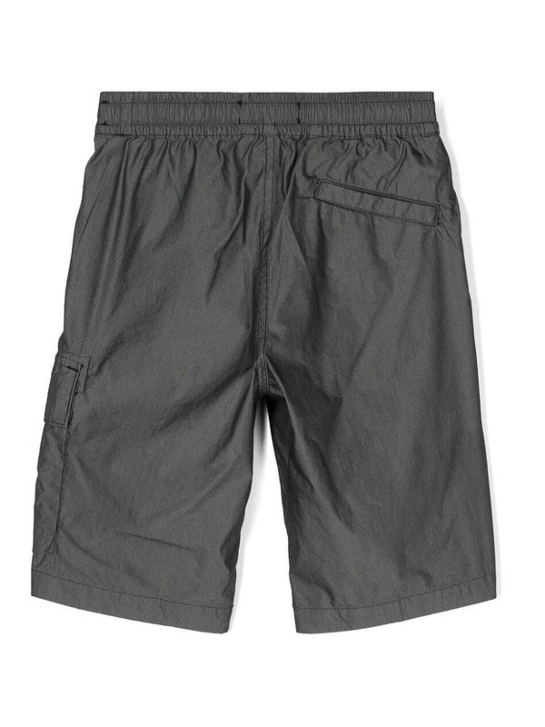 The Best Shops Stone Island Junior: トラウザーショーツ - ショートパンツ - 黒