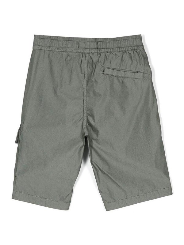 The Best Shops Stone Island Junior: トラウザーショーツ - ショートパンツ - 緑