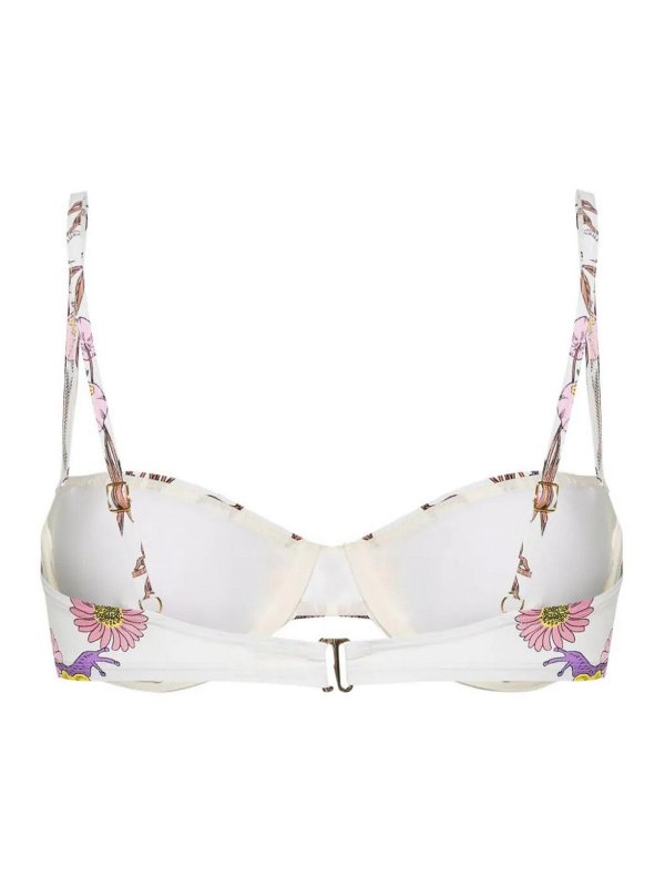 The Best Shops TORY BURCH: bikinis - Printed Underwire Bikini Top